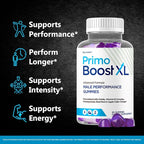 Primo Boost XL Gummies - Official PrimoBoost XL Advanced Premium Supplement for Men Support - Maximum Strength, Natural Primo BoostXL for Overall Health & Wellness, 60 Gummies for 1 Month