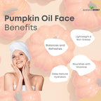 Pumpkin Seed Oil USDA Certified Organic Cold Pressed Virgin, Natural Moisturizer for Dry Hair Rough Skin, and Nails
