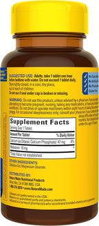 Nature Made Melatonin 10mg Maximum Strength Tablets, 100% Drug Free Sleep Aid for Adults, Melatonin for Adults, 70 Count, 70 Day Supply