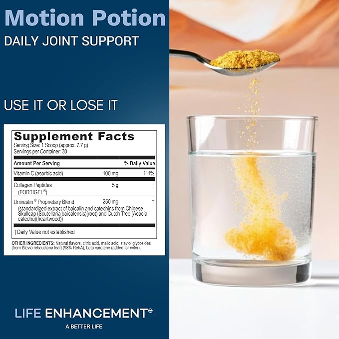 Life Enhancement Motion Potion Joint Support Drink Supplement