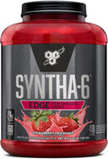 BSN SYNTHA-6 EDGE Protein Powder, Strawberry Flavored Powder with Hydrolyzed Whey, Micellar Casein, for Muscle Gain, Low Sugar, 24g Protein, Strawberry Milkshake, 48 Servings, 4.01 Pound (Pack of 1)