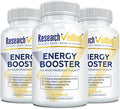Research Verified Energy Booster - 180 Capsules - Caffeine Free - B Vitamins and Adaptogens - 3 Month Supply