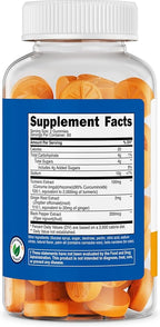 Nutricost Turmeric Gummies 2,000mg Tumeric per Serving (120 Gummies) - 60 Servings