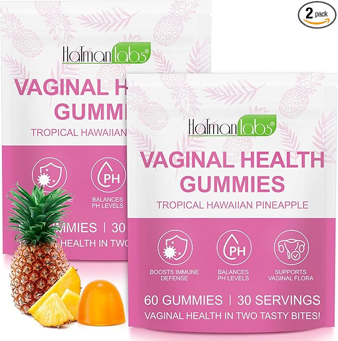 120 Count Vaginal Probiotics Gummies, PH Balance for Women, Premium Feminine Balance Gummies for Women, Improve Immune, Women's Vaginal Health Supplement