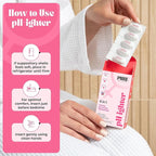 PURE WOMAN - pH-ighter Vaginal Boric Acid Suppositories for Women - Hyaluronic Acid - 4 in 1 Vaginal Suppositories for Discomfort, Dryness, Odor & pH Balance- Full Vaginal Health Care - 20ct