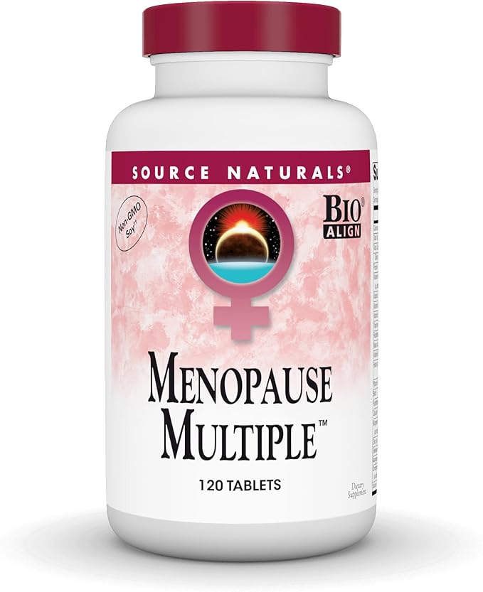 Source Naturals Menopause Multiple, Non-GMO Soy - Bio-Aligned Formula - 120 Tablets