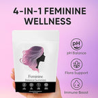 Feminine Balance Gummies, Pineapple Gummies for Women Ph, Probiotic Blend Hawaiian Pineapple Flavored 60 Gummies