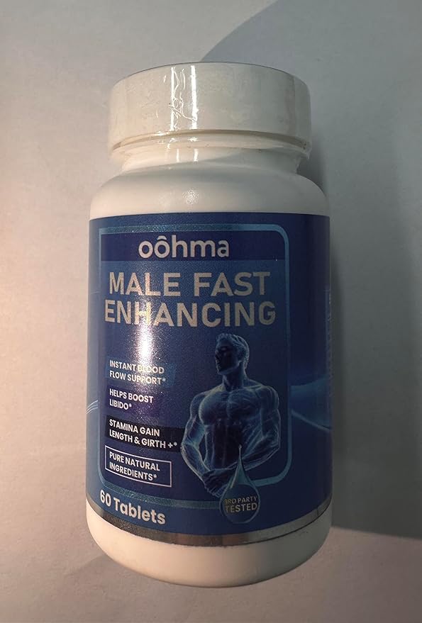 New Male Enhancing Supplement, Designed to be Fast Acting for Blood Flow to Gain Length & Girth + Stamina, Maca, Epimedium, and Other Natural Ingredients, 3rd Party Tested Supplement 60 Tablets