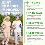 Glucosamine Chondroitin Gummies, 4200mg Extra Strength Joint Supplements Glucosamine Chondroitin with MSM & Elderberry for Joint Health, Flexibility, Immune Support for Adults, Men & Women, 180 Count