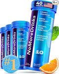 NoMoreDrinks Anti Alcohol Craving Supplement | Liver Detox & Combat Cravings | Energy Support Alcohol Replacement Drink | Organic Milk Thistle Supplement & Dandelion Root & 5HTP | (40) Energy Pills