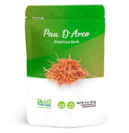 Pau D’Arco Bark Tea 2 oz – Cut & Sifted Tabebuia impetiginosa – Loose Leaf Herbal Infusion – Caffeine Free – Resealable Pouch (Pau D'Arco Bark)