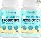 120 Billion CFU Probiotic - Menopause Support Probiotics for Women, Natural Menopause Probiotic Supplement for Hot Flashes Night Sweats Mood Swings Hormone Balance Gut & Immune Health- 120 Caps