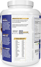 Alpha Supps ISO, Low Carb 100% Whey Protein Isolate Powder, 25 Grams Per Serving, Helps Support Muscle Growth, Low Sugar and Gluten Free (Vanilla Ice Cream, 5 lb)