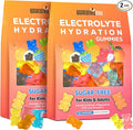 Electrolyte Gummies Sugar Free | Electrolyte Hydration Energy Gummies for Running & Sports - Energy Chews with Calcium & Vitamin C for Kids & Adults, Multiple Mixed Flavors, Gluten-Free, 180 Count