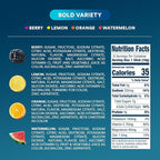 DripDrop Hydration Packets - Bold Variety Pack - Single Serve Electrolytes Powder Drink Mix - Watermelon, Berry, Lemon, Orange - Non-GMO, Gluten Free, Vegan - 16 Sticks