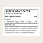 THORNE - Vitamin D3 Supplement - Supports Healthy Bones, Teeth, Muscles, Cardiovascular & Immune Function* - Gluten, Dairy & Soy-Free - 1,000 IU - 90 Servings