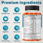 Gelatin Free, Vegetarian Kids Multivitamin Gummies 45-90 Day Supply. 14 Essential Vitamins & Minerals. Kids Gummy Vitamins for Overall Wellness. Non-GMO, Gluten Free Children Vitamin