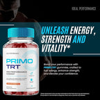 Primo TRT Gummies, Official Primo TRT Gummies for Men - Maximum Strength Performance, All Natural Support Overall Health & Wellness, PrimoTRT Advanced Formula Support Gummy Reviews (2 Pack)