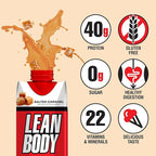 Lean Body Ready-to-Drink Salted Caramel Protein Shake, 40g Protein, Whey Blend, 0 Sugar, Gluten Free, 22 Vitamins & Minerals, 17 Fl Oz (Pack of 12)