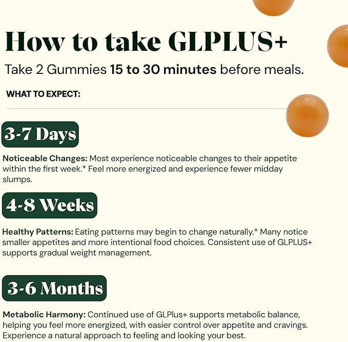8-in-1 GLP-1 Supplement for Women and Men | Hunger & Metabolism Support Gummy with Akkermansia, Turmeric & Resveratrol, (Mango Pineapple Gummy)