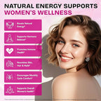 Beef Organ Supplement for Women - Grass-Fed Beef Liver, Kidney, Heart, Uterus, Ovary - Supports Female Energy & Hormone Balance - Pasture Raised in New Zealand - Iron, B12 & CoQ10 - 120 Capsules