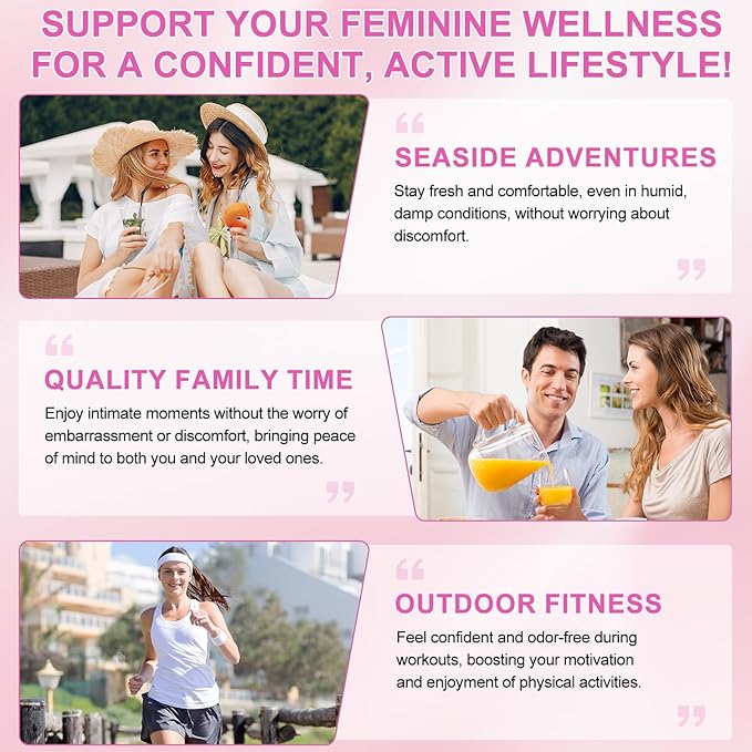 60 PCS Vital Vaginal Probiotics Source Feminine Gummies PH Balance for Women Feminine Balance Gummies Womens Vaginal Health Supplement