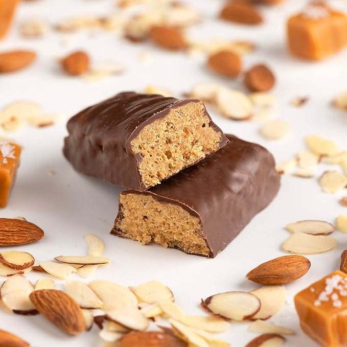 PROBAR - PROTEIN Bar, Sea Salt Caramel, Non-GMO, Gluten-Free, Healthy, Plant-Based, Whole-Food Ingredients, Natural Energy (12 Count)