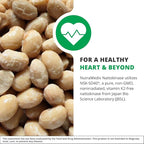 NutraMedix Nattokinase Supplement - Nattokinase 2000 FU per Serving - Formulated for to Support Heart Health and Healthy Circulation - Gluten + Dairy-Free (60 Capsules)