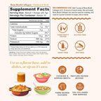 Vitauthority Bone Broth Collagen Delicious Chicken Noodle Flavored - Packed with 16g of Protein & Types I, II, III - Nourishes Skin, Hair, Nails, Joints, & Gut - Beef BoneBroth