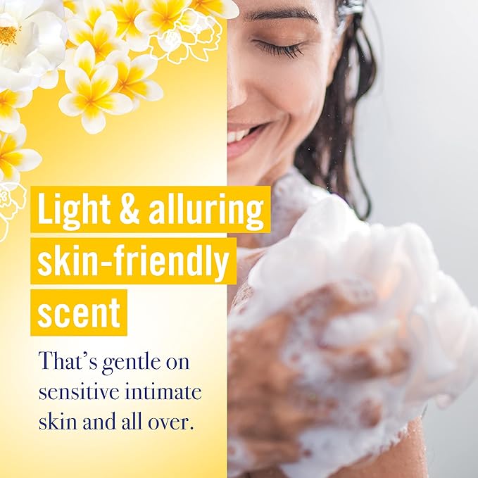 Vagisil Feminine Wash for Intimate Area Hygiene, Scentsitive Scents, pH Balanced and Gynecologist Tested, White Jasmine, 12 oz (Pack of 3)