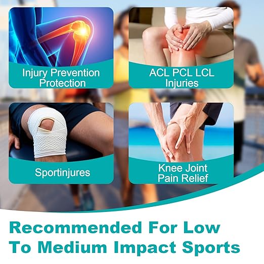 OA Unloader Knee Brace with Double Upright ACL PCL Support - Adjustable Osteoarthritis & Bone-on-Bone Pain Relief, Post Op Knee Immobilizer for Meniscus Tear, Arthritis, Sports Injuries for Men & Women (Left, Medium)