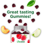 Lifeable Postnatal Multivitamin with Iron, Choline and Iodine | Great Tasting Postnatal Vitamins for Women Breastfeeding | Vegetarian Non-GMO Lactation Supplement | 90 Gummies