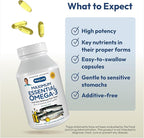 ANDREW LESSMAN Maximum Essential Omega-3 Mint - 180 Softgels - Ultra-Pure, High Potency Omega-3 Oils. High DHA, No Stomach Upset, No Contaminants, No Mercury. Small Easy to Swallow Softgels