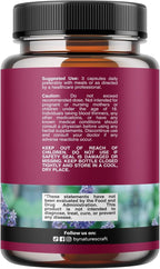 Soy Free Menopause Supplement for Women - Herbal Menopause Support for Night Sweats Hot Flashes Mood Support and Hormone Balance for Women with Black Cohosh & Vitex Chaste Berry - 75 Count - 2 Pack