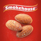 Blue Diamond Almonds, Smokehouse Flavored Snack Nuts, Plant-Based Protein and Fiber Snacks, Gluten Free Iconic Flavor Salty Nuts, Great for Events, Holidays, Parties, 25 Oz Resealable Bag (Pack of 1)