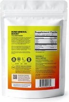 Sparkle Wellness FORTIBONE Bioactive Collagen Peptides | Collagen Powder Supplement with Nutra C Buffered Vitamin C for Bone Health | Bone Mineral Boost (No Flavor) [30 Serves]
