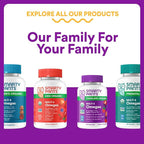 SmartyPants Toddler Multivitamin Gummies, Omega 3 (DHA/EPA), Vitamins D3, C, Vitamin B12, B6, A, K & Zinc, Biotin, Gluten Free, Three Fruit Flavors, 60 Count (30 Day Supply)