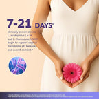 Probiotics for Women 50 Billion CFU - Vaginal Probiotics Clinically Proven for Yeast & pH Balance - Digestion & Bloating Relief - 8 Strains + Prebiotics - Delay Release - Made in USA, 30 Capsules