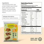 Creative Pea Plant-Based Chicken Style Meat Mix | High Protein Shelf-Stable Vegan Protein | Pea Protein | Just Add Water & Oil | For Burgers, Nuggets, Patties & Kebab | Gluten-Free | 227g