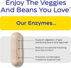 Enzymedica, BeanAssist, Alpha Galactosidase Enzyme for Digestive Support, Reduces Occasional Gas & Bloating from Beans, Broccoli & Legumes, Digestive Enzymes for Women & Men, 30 Count