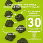 PUREFINITY Daily Super Greens Gummies with Spirulina, Spinach, Broccoli, Beet Root, Acai, and Other Vegetables, All-in-One Veggie Supplement – Non-GMO, Gluten Free, Vegan, 60 Count