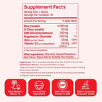 Peach Perfect Inositol Powder Multivitamin, Strawberry Acai Flavor – 3 – Supports Women’s Health, 30 SVG