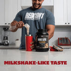 REDCON1 MRE LITE Whole Food Protein Powder, Banana Nut Bread - Lactose Free & Sugar Free Meal Replacement with Animal Protein Blends - Easy to Digest Formula - Only 1g Carb per Serving (30 Servings)