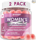 2 Pack - Womens Multivitamin Gummy, Methylated Multivitamin for Women, Biotin, Methylfolate, Iron, Collagen, Vitamins A C D, B Complex, Antioxidants for Women's Daily Support, Beauty, Immune, No Sugar