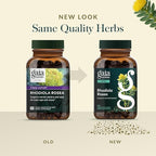 Gaia Herbs Rhodiola Rosea - Stress Support Supplement Traditionally for Supporting Healthy Stamina & Endurance* - with Siberian Rhodiola Root Extract - 120 Vegan Liquid Phyto-Caps (120 Servings)