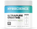 MYOXCIENCE Creapure® Creatine Monohydrate | Supports Strength & Muscle Mass, Cognition and Lean Body Mass | Unflavored 60 Servings