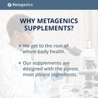 Metagenics UltraFlora Balance Probiotic - Shelf-Stable Daily Gut Health Supplement for Digestive & Immune Support* - Non-GMO & Gluten-Free - 60 Capsules