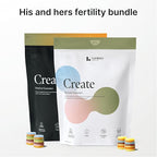 Create for Men | Male Fertility Gummies | 300 mg CoQ10, 900 mg L-Carnitine, 10 mg Lycopene | Supports Sperm Health | Blackcurrant Flavor | Vegan & No Added Sugar (28 Day Supply)