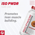 Metabolic Nutrition Whey Protein Isolate ISO PWDR Peanut Butter Cookie, 1.54lb, 23 Servings, 26g Protein, Fast Digesting, Zero Carbs, Delicious Flavor, Very Low Carbs & Fat, Zero Lactose