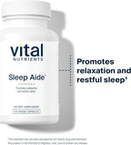 Vital Nutrients - Vegan Sleep Supplement - Promotes Relaxation and Restful Sleep - Natural for Adults - Soothing Lavender Scent - Gluten, Dairy, Soy Free - 60 Capsules